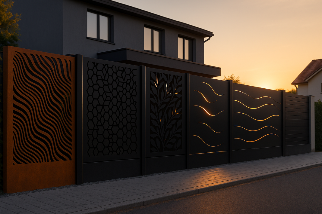 Designul panourilor traforate