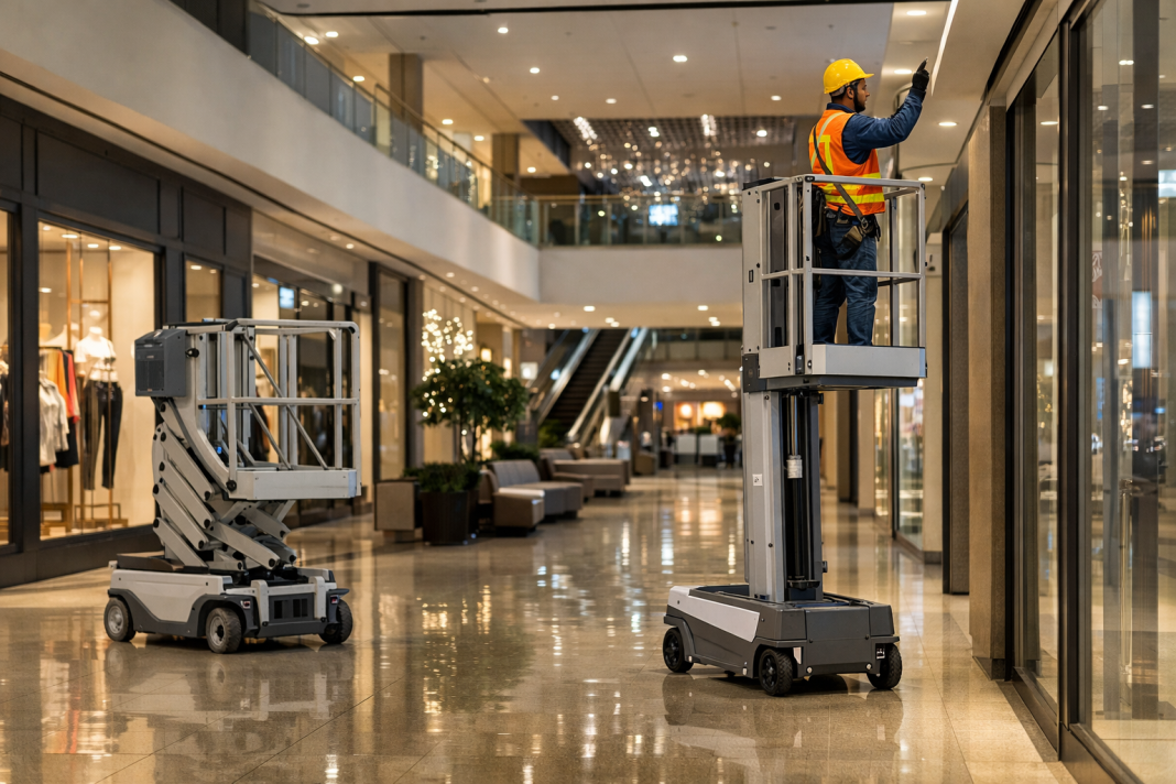 Există nacele specializate pentru lucrări în spații comerciale Există nacele specializate pentru lucrări în spații comerciale?