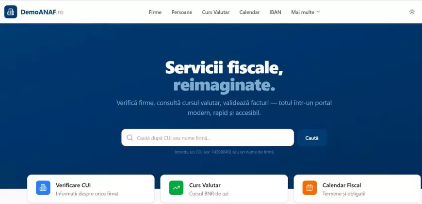 Un developer furios a recreat site-ul ANAF în doar două ore pentru a ilustra că digitalizarea administrației este simplă. Un developer furios a recreat site-ul ANAF în doar două ore pentru a ilustra că digitalizarea administrației este simplă.