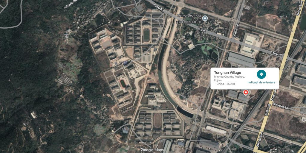 Imagini satelitare ale închisorii unde Alina Apostol este încarcerată din 2017 și desfășoară muncă forțată