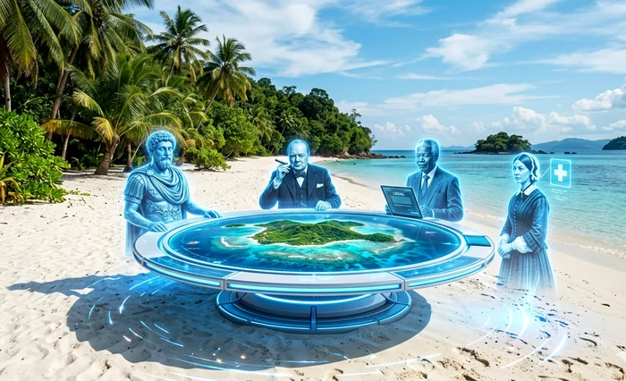 Experiment periculos? Prima insulă de pe planetă administrată de Inteligența Artificială. „Miniștri” automatizați, influențați de Churchill, Roosevelt și Gandhi. Experiment periculos? Prima insulă de pe planetă administrată de Inteligența Artificială. „Miniștri” automatizați, influențați de Churchill, Roosevelt și Gandhi.