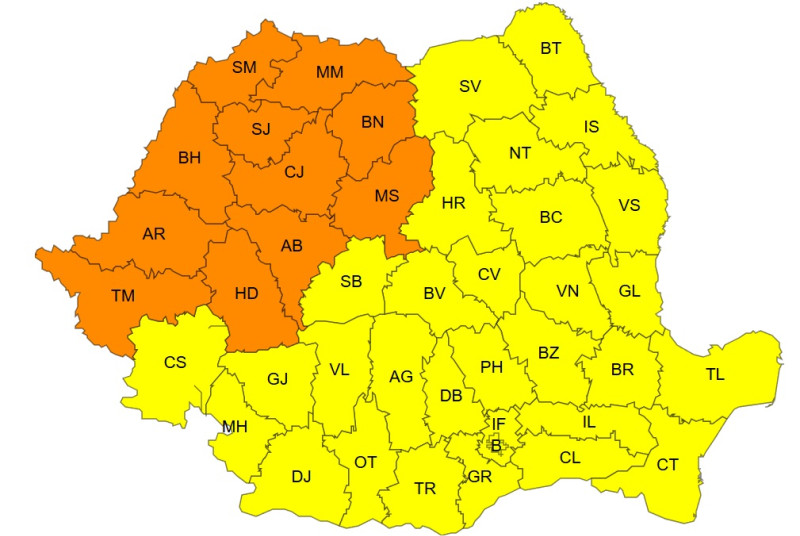 Canicula influențează toată țara. ANM a dat primul cod roșu din sezon pentru 16 județe: temperaturi de până la...