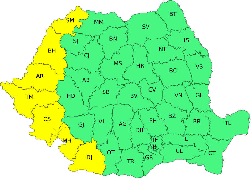 Val de căldură intensă în România: temperaturile superioare și zonele impactate