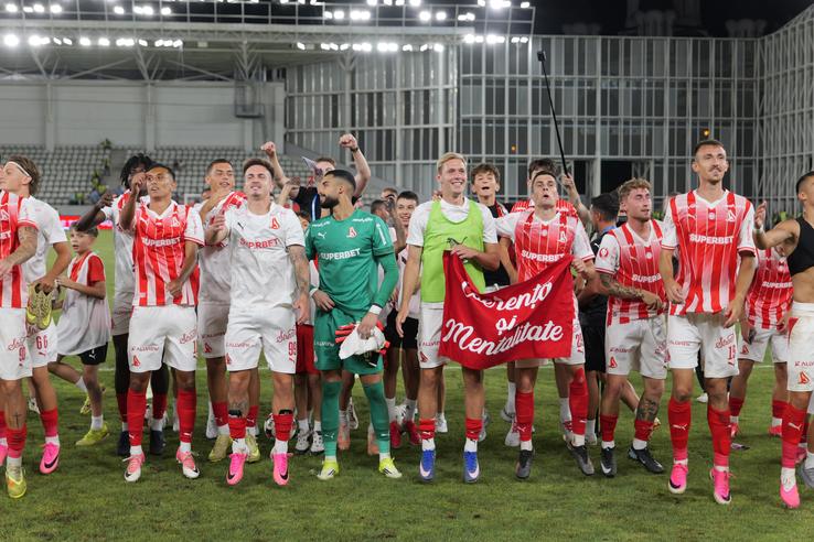 Nu s-au dat bătuți! » Ce s-a întâmplat pe teren, imediat după Dinamo - FC Voluntari 4-0