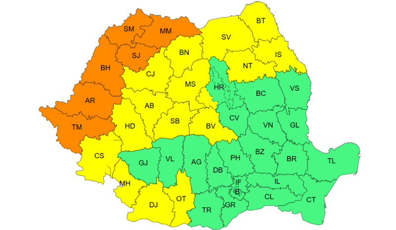 România, sub razele fierbinți ale soarelui: alertă de cod roșu de căldură extremă pentru trei județe, începând de duminică. Regiunile impactate și informații...